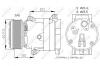 KOMPRESOR KLIMATYZACJI RENAULT NRF 32872 (фото 2)