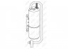 Осушувач кондиціонера OPEL SIGNUM, VECTRA C 1.6-3.2 04.02- NRF 33201 (фото 5)