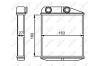 Радіатор обігрівача NRF 54310 (фото 5)