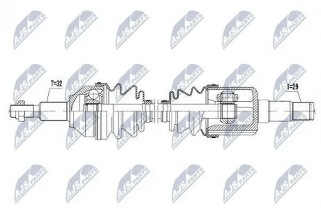 Полуось Nty NPW-CH-034
