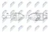 Полуось переднего моста NPW-CH-066