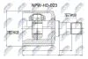 Шарнир равных угловых скоростей Nty NPW-HD-023 (фото 1)