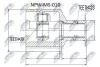 Шарнир равных угловых скоростей Nty NPW-MS-010 (фото 1)