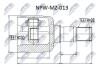 Шарнир равных угловых скоростей Nty NPW-MZ-013 (фото 1)