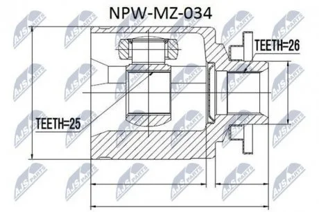 ШРКШ Nty NPW-MZ-034