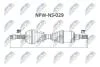 Піввісь перед. Nissan Navara, Np300 Navara, Pathfinder III 2.5D 11.01- Nty NPW-NS-029 (фото 3)