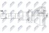 NTY Шарнир равных угловых скоростей NPW-VV-072