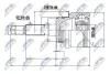 NTY Шарнир равных угловых скоростей NPZ-MZ-040