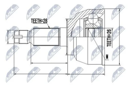 Шрус Nty NPZMZ042