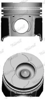 Поршень Trafic/Vivaro 1.9dCi 01- (80mm+0.5) NURAL 87-101507-00