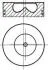 Поршень двигуна NURAL 87-103900-00 (фото 1)