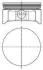 Поршень з кільцями OPEL 81,00 1,8i 16V Z18XE/X18XE1 (вир-во NURAL) 87-141207-00
