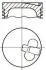 Поршень (92мм) TOYOTA - 2L NURAL 8737380000 (фото 1)
