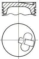 Поршень (92мм) TOYOTA - 2L NURAL 8737380000