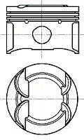 Фото 1 - поршень NURAL 87-435300-00 Поршень NURAL 87-435300-00 (фото 1)