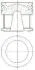 Поршень (85 мм) Citroen - AHR (DW10FD),AHV (DW10FD),AHW (DW10FC),AHX (DW10FD) NURAL 8744310010 (фото 1)