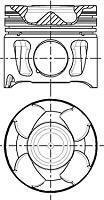 Поршень двигуна NURAL 87-443507-00