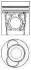 Поршень STD NURAL 87-743400-40 (фото 1)