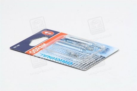 Лампа вспомогат. освещения W2W 12V 2W W2x4.6d (2 шт) blister OSRAM 2722-02B (фото 1)