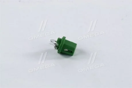 Автолампа 12V 2W B8.5d FS Standart (зеленый пластм. цоколь) OSRAM 2722MF