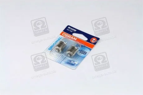 Лампа допоможуть. освітлення R10W 12V 10W ВА15s (2 шт) blister OSRAM 5008-02B