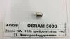 Лампа допоможуть. освітлення R10W 12V 10W ВА15s (пр-во OSRAM) 5008