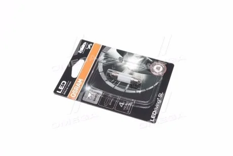 Лампа светодиодная C5W 12V 1W SV8.5 LEDriving SL (41mm) OSRAM 6413DWP-01B