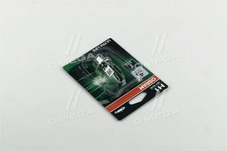 Лампа Ultra Life H1 55W 12V P14,5S (утроенный срок службы) (упаковка блистер) OSRAM 64150ULT_01B