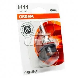 Лампочка H11 12V 55W PGJ19-2 Standard OSRAM 64211-01B