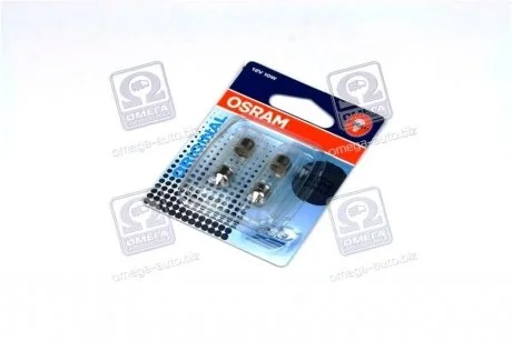 Лампа софитная вспомогат. освещения C10W 12V 10W SV8.5-8 (2 шт) blister OSRAM 6438-02B