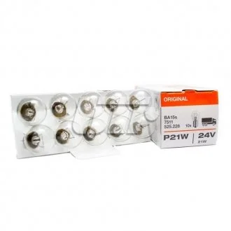 Лампочка P21W 24V 21W BA15S OSRAM 7511 (фото 1)