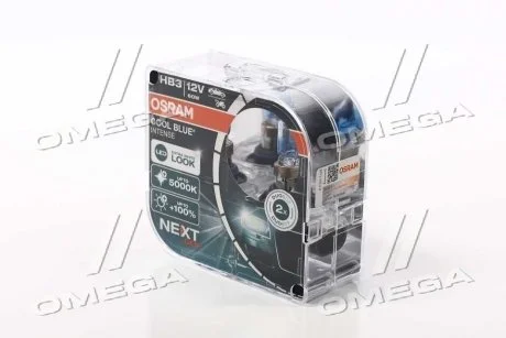 Лампа фарна 60W 12V P20D COOL BLUE INTENSE H1 Next Gen (вір-во) OSRAM 9005CBN-HCB