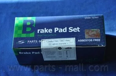 Колодки гальмівні дискові PARTS MALL (PMC) PKA-E04