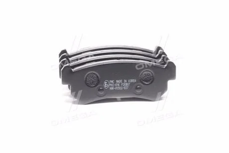 Кт. Тормозные колодки дисковые PARTS MALL (PMC) PKC-E16