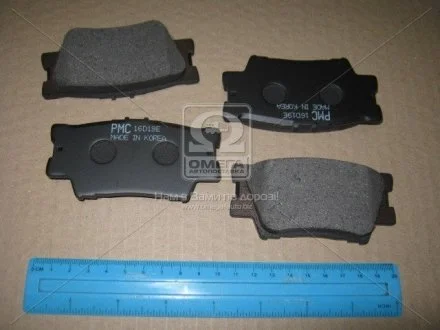 PMC - Гальмівні колодки до дисків TOYOTA Camry(40/50)/RAV4(A30) 05-12 rear PARTS MALL (PMC) PKF-016