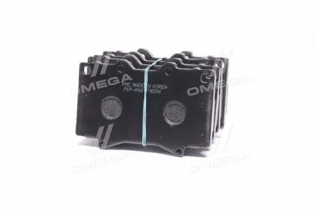 Колодка гальм. TOYOTA LAND CRUISER 05-07 передн. (PARTS-MALL) PARTS MALL (PMC) PKF-046