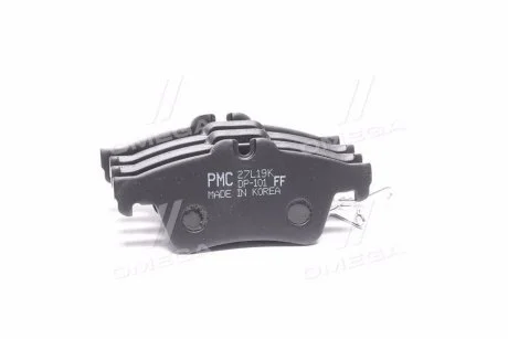 Кт. Гальмівні колодки дискові PARTS MALL (PMC) PKH-008