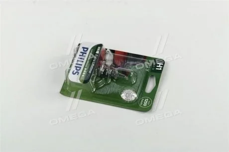 Лампа накаливания H1 12V 55W P14,5s LongerLife Ecovision 1шт blister PHILIPS 12258LLECOB1