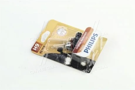 Лампа накаливания H9 12V 65W PGJ19-5 STANDARD (blister 1шт) PHILIPS 12361B1