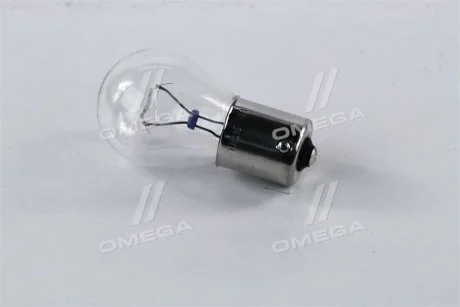 Лампа накаливания P21W 12V 21W BA15s LongerLife EcoVision PHILIPS 12498LLECOCP