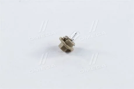 Лампа розжарювання BAX BX8,4d Beige 12V 1.8W PHILIPS 12629CP