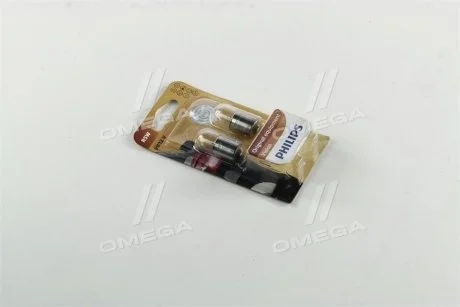 Лампа накаливания R5W 12V 5W BA15s VISION 2шт blister PHILIPS 12821B2