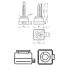 Лампа ксенонова D3S WhiteVision gen2 42В, 35Вт, PK32d-5 5000К PHILIPS 42403 WHV2 C1 (фото 3)