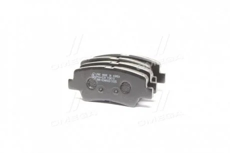 Колодки гальмівні дискові задні, комплект PARTS MALL (PMC) PKA-E39
