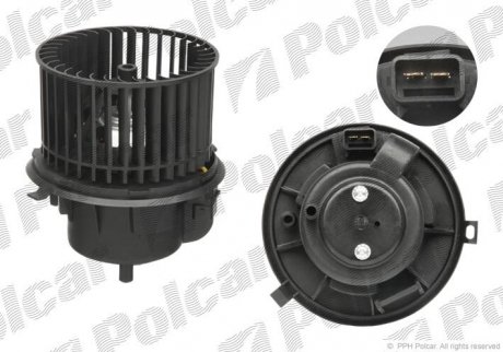 Моторчик вентилятора салона Ford Tranzit 2.0-3.2D 06.94-08.14 Polcar 3246NU-1 (фото 1)