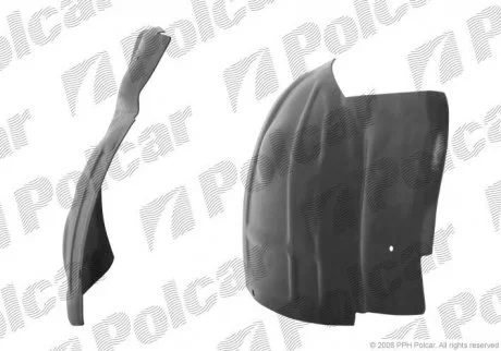 Подкрылок правый Polcar 5509FP-1