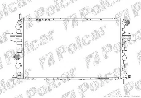 Радиатор Polcar 556008-2 (фото 1)
