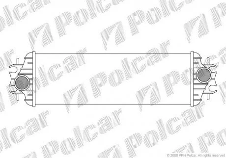 Радиатор воздуха (Интеркулер) Polcar 6026J8-1