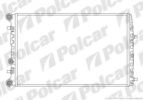 Радиатор охлаждения Polcar 691308A5 (фото 1)