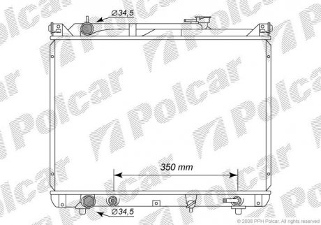 Радиаторы охлаждения Polcar 742408-2